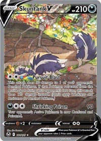 Skuntank V (Alternate Full Art) (181) - SWSH12: Silver Tempest (SWSH12)