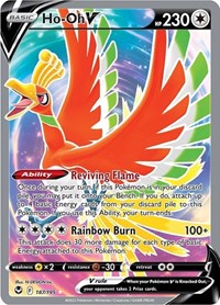 Ho-Oh V (Full Art) (187) - SWSH12: Silver Tempest (SWSH12)