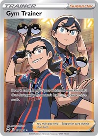 Gym Trainer (Full Art) (191) - SWSH12: Silver Tempest (SWSH12)