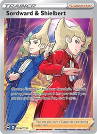Sordward & Shielbert (TG28) - SWSH12: Silver Tempest Trainer Gallery (SWSH12: TG)