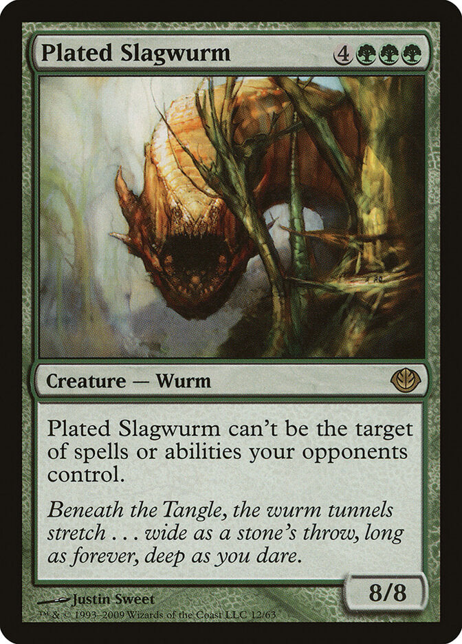 Plated Slagwurm (12) - Duel Decks: Garruk vs. Liliana (DDD)