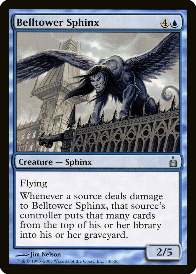 Belltower Sphinx (38) - Ravnica: City of Guilds (RAV)