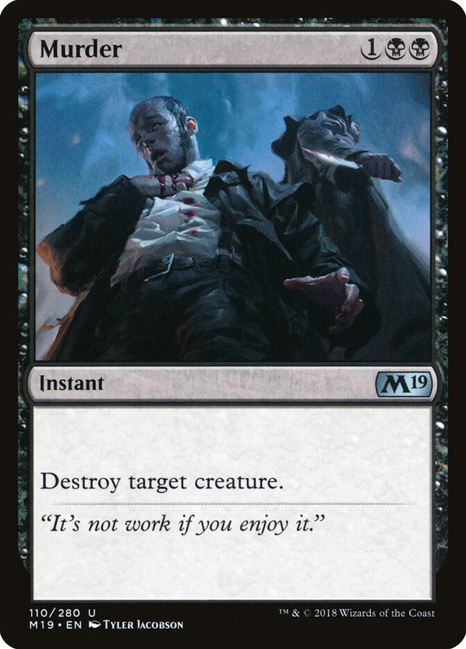Murder (110) - Core Set 2019 (M19)