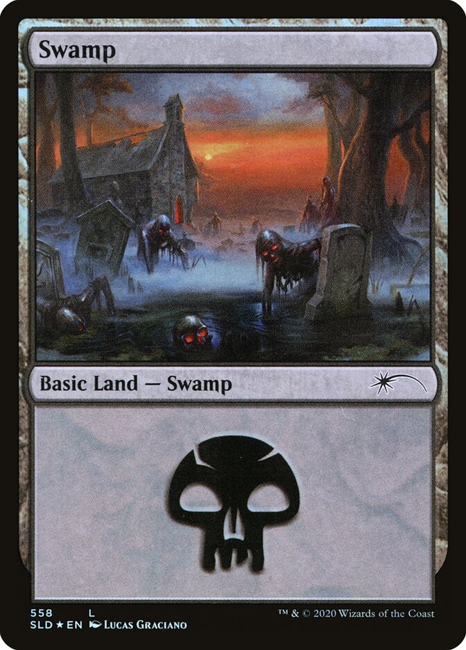 Swamp (558) - Secret Lair Drop (SLD)