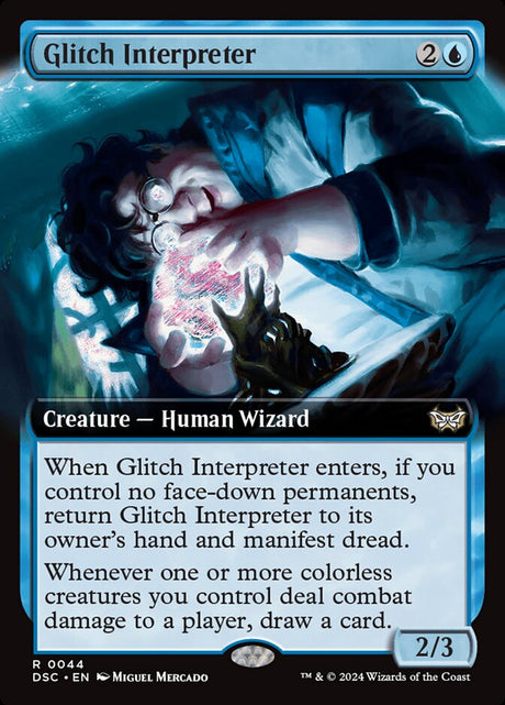 Glitch Interpreter (44) - Duskmourn: House of Horror Commander (DSC)