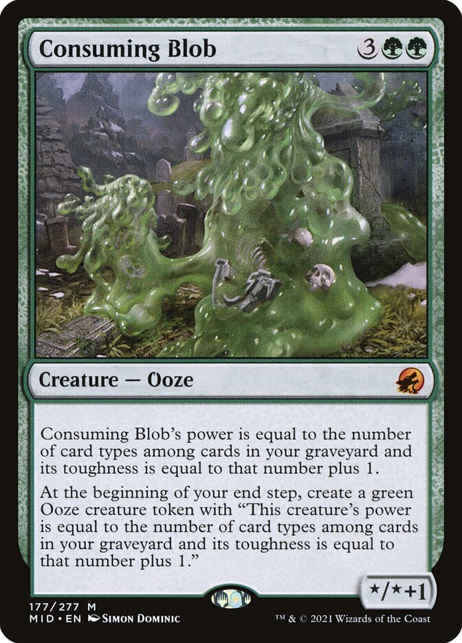 Consuming Blob (177) - Innistrad: Midnight Hunt (MID)
