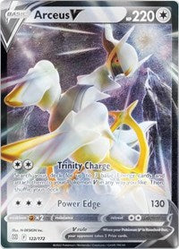 Arceus V - 122/172 (Metal Card) (122) - Miscellaneous Cards & Products (MCAP)