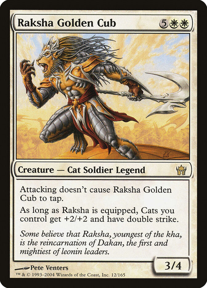 Raksha Golden Cub (12) - Fifth Dawn (5DN)