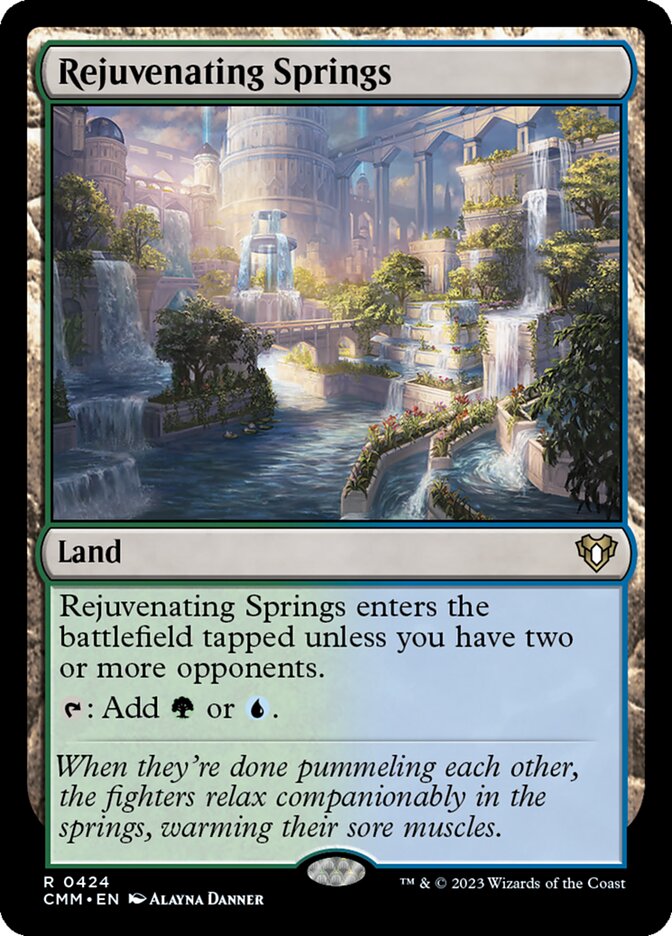 Rejuvenating Springs (424) - Commander Masters (CMM)