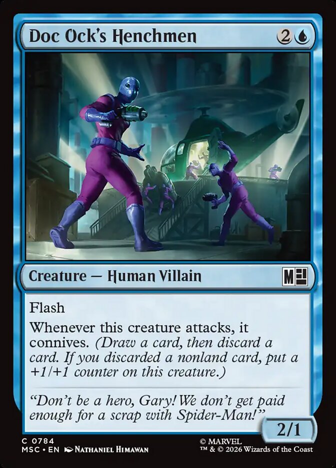 Doc Ock's Henchmen (784) - Marvel Super Heroes Commander (MSC)