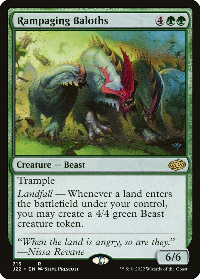Rampaging Baloths (715) - Jumpstart 2022 (J22)
