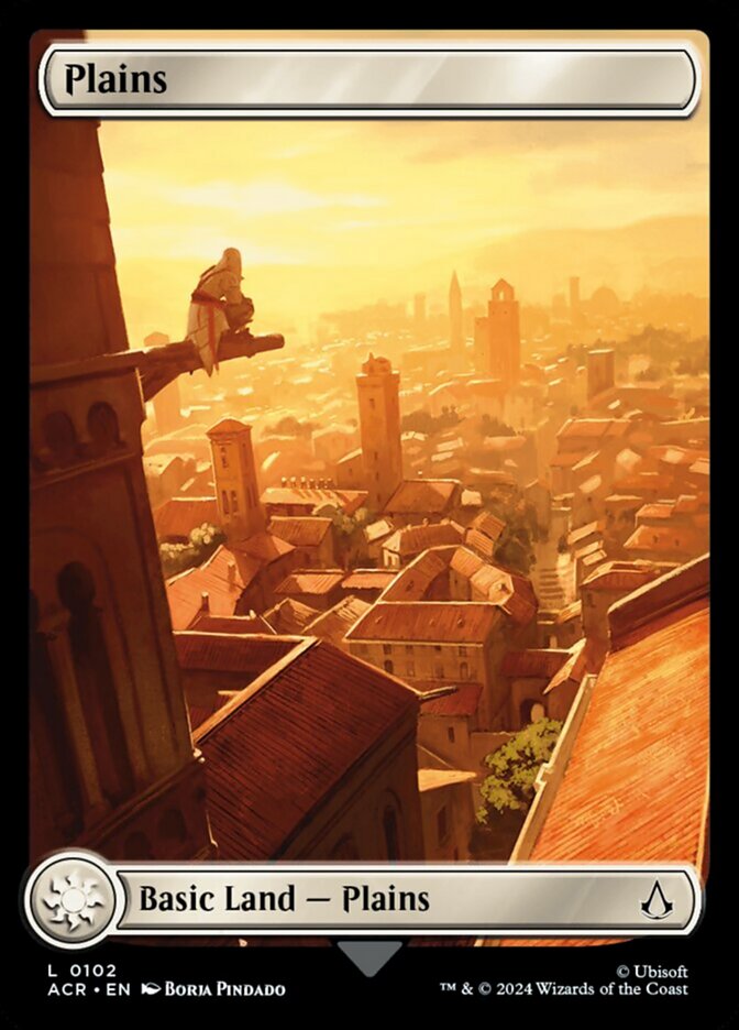 Plains (102) - [Full Art] Assassin's Creed (ACR)