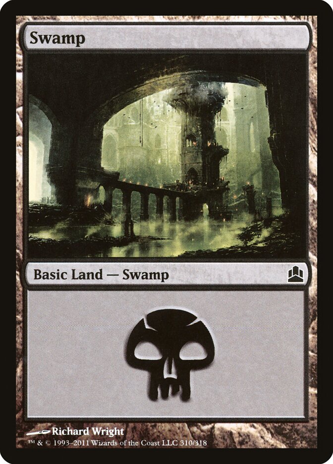 Swamp (310) - Commander 2011 (CMD)