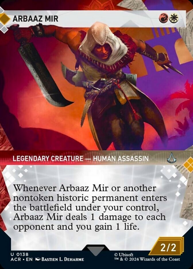 Arbaaz Mir - [Foil, Showcase] Assassin's Creed (ACR)