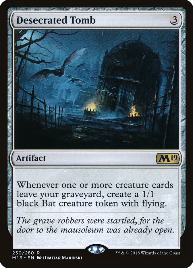 Desecrated Tomb (230) - Core Set 2019 (M19)