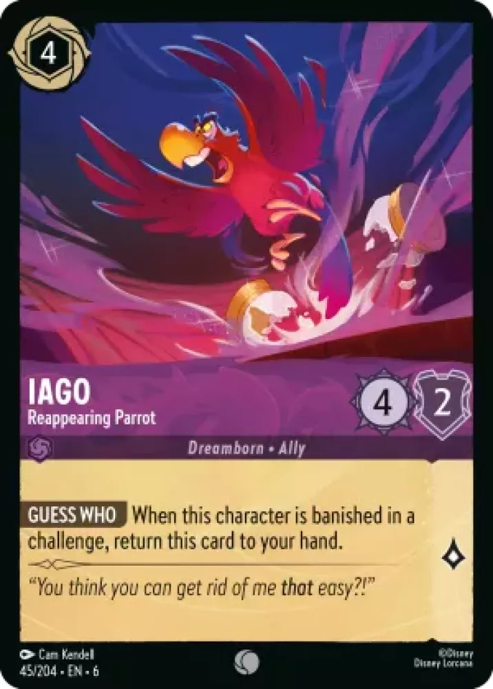 Iago - Reappearing Parrot - [Foil] Azurite Sea (6)