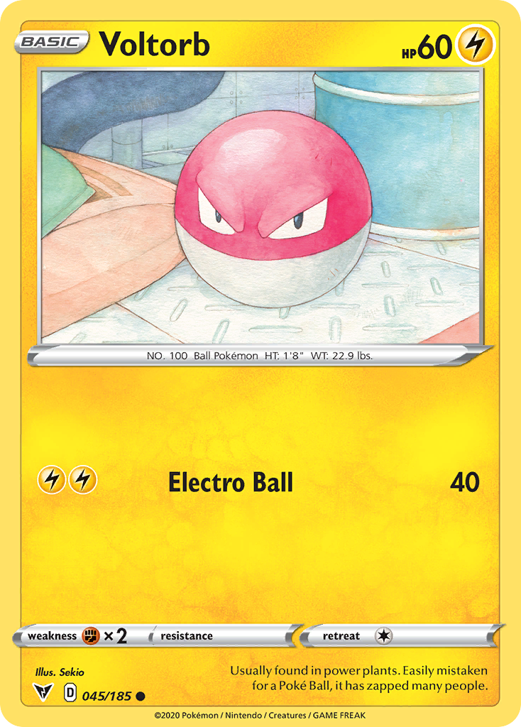 Voltorb (45/185) - Vivid Voltage (VIV)