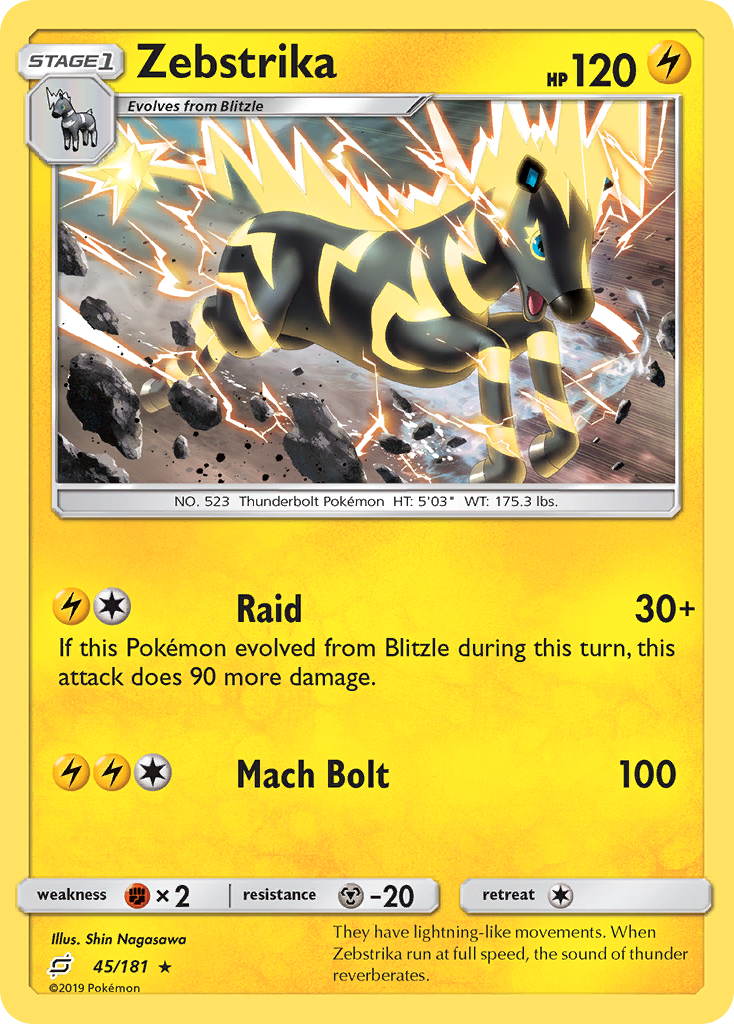 Zebstrika (45/181) - Team Up (TEU)