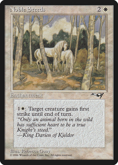 Noble Steeds (11a) - Alliances (ALL)