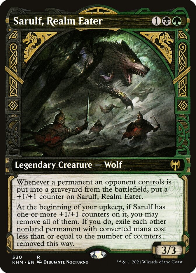 Sarulf, Realm Eater (330) - Kaldheim (KHM)