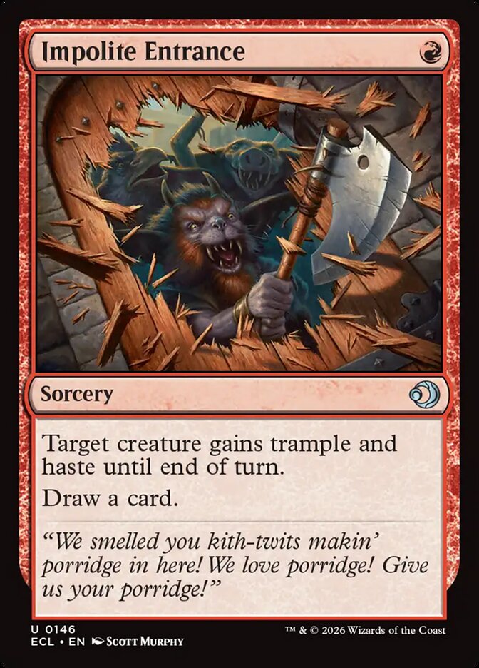 Impolite Entrance (146) - Lorwyn Eclipsed (ECL)