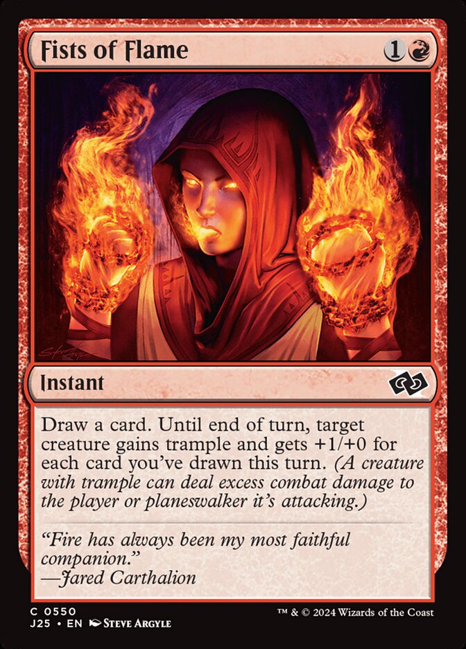 Fists of Flame (550) - Foundations Jumpstart (J25)