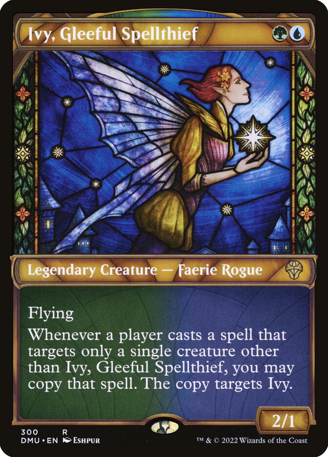 Ivy, Gleeful Spellthief (300) - Dominaria United (DMU)