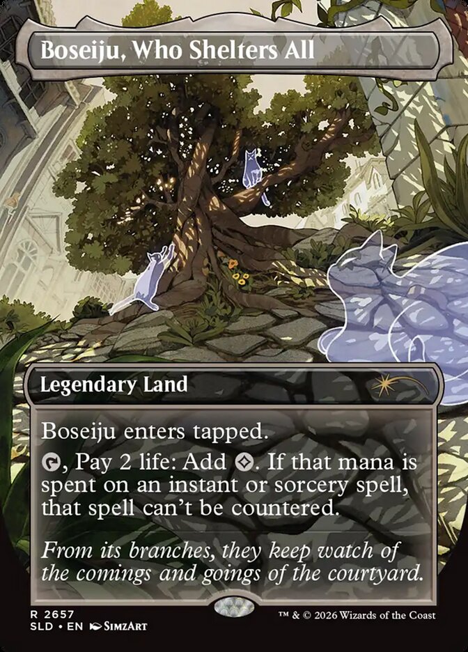 Boseiju, Who Shelters All (2657) - Secret Lair Drop (SLD)