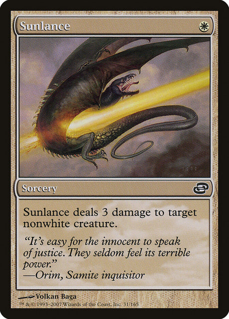 Sunlance (31) - Planar Chaos (PLC)