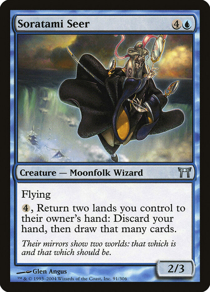 Soratami Seer (91) - Champions of Kamigawa (CHK)