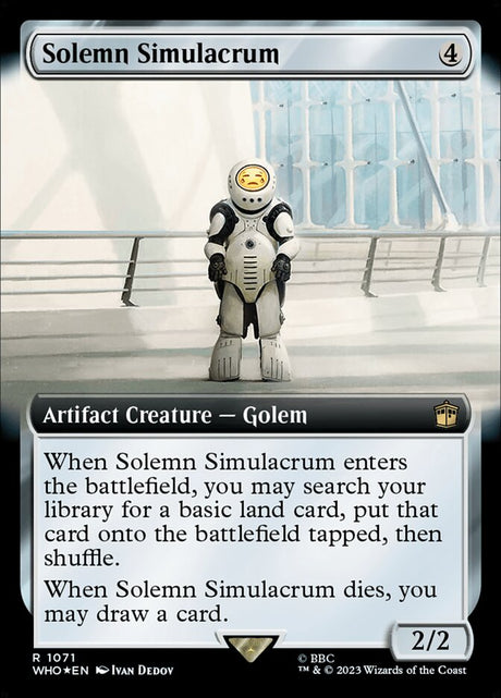 Solemn Simulacrum (1071) - Doctor Who (WHO)