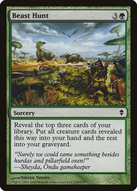 Beast Hunt (158) - Zendikar (ZEN)