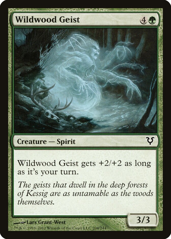 Wildwood Geist (204) - Avacyn Restored (AVR)