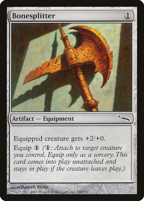 Bonesplitter (146) - Mirrodin (MRD)
