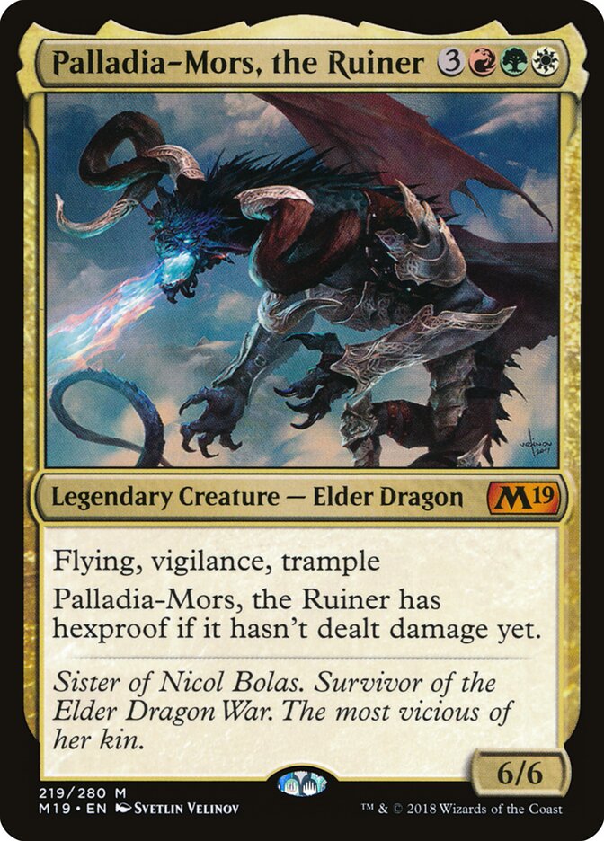 Palladia-Mors, the Ruiner (219) - Core Set 2019 (M19)