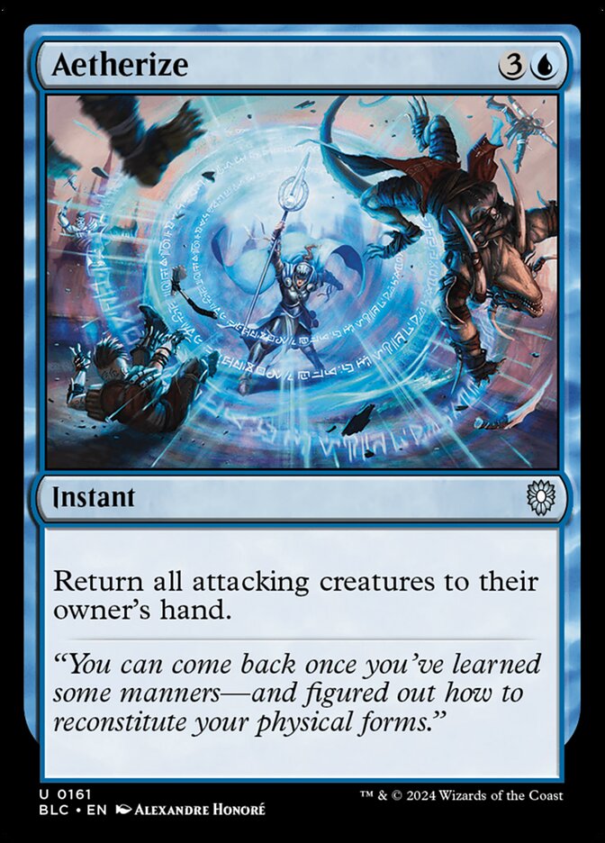 Aetherize (161) - Bloomburrow Commander (BLC)