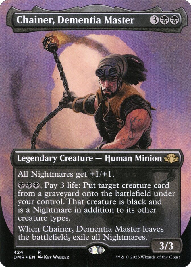 Chainer, Dementia Master (424) - Dominaria Remastered (DMR)