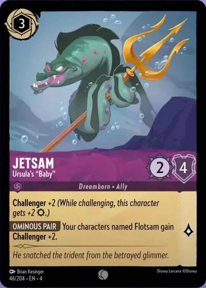 Jetsam - Ursula's "Baby" - [Foil] Ursula's Return (4)