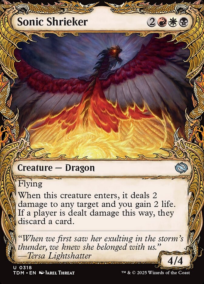 Sonic Shrieker (318) - Tarkir: Dragonstorm (TDM)