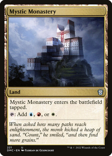 Mystic Monastery (221) - Dominaria United Commander (DMC)