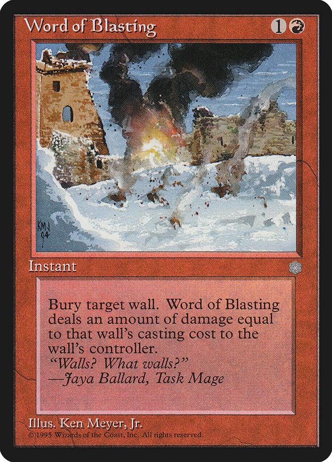 Word of Blasting (224) - Ice Age (ICE)
