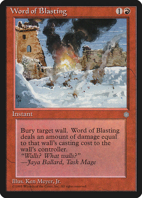 Word of Blasting (224) - Ice Age (ICE)
