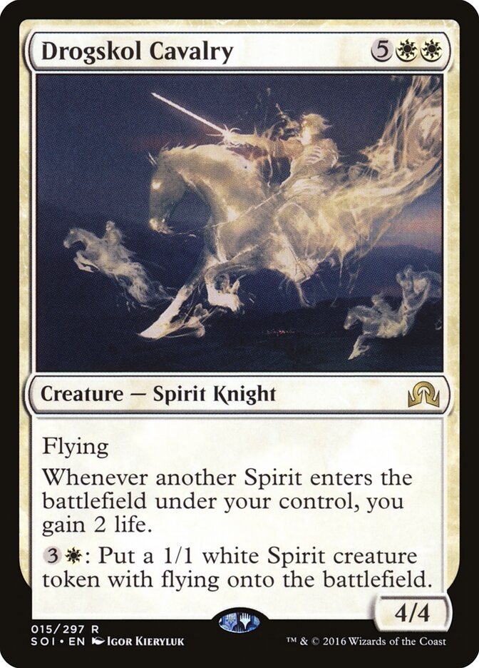 Drogskol Cavalry (15) - Shadows over Innistrad (SOI)