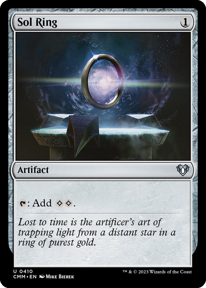 Sol Ring (410) - Commander Masters (CMM)