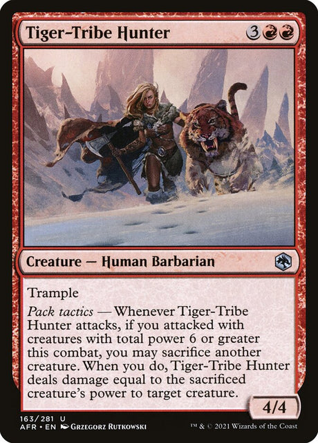 Tiger-Tribe Hunter (163) - Adventures in the Forgotten Realms (AFR)