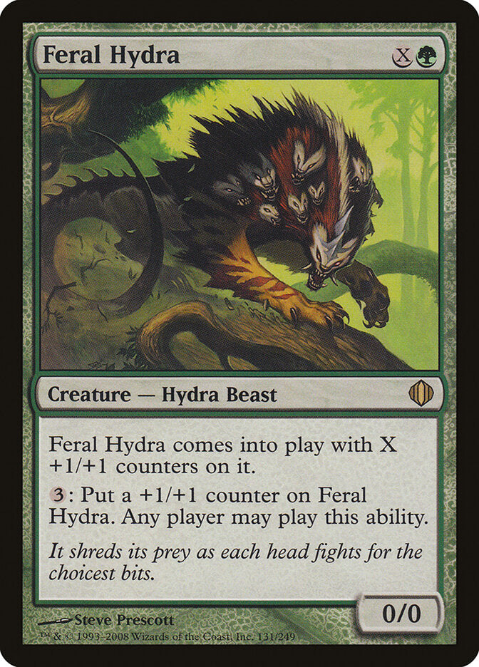 Feral Hydra (131) - Shards of Alara (ALA)