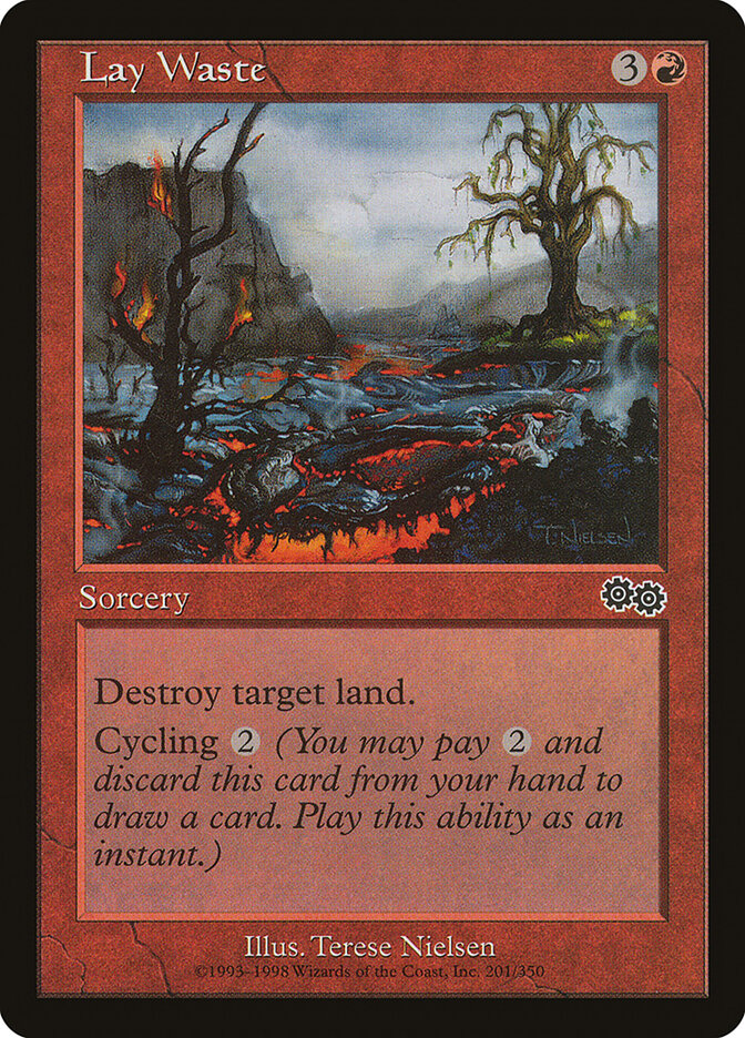 Lay Waste (201) - Urza's Saga (USG)