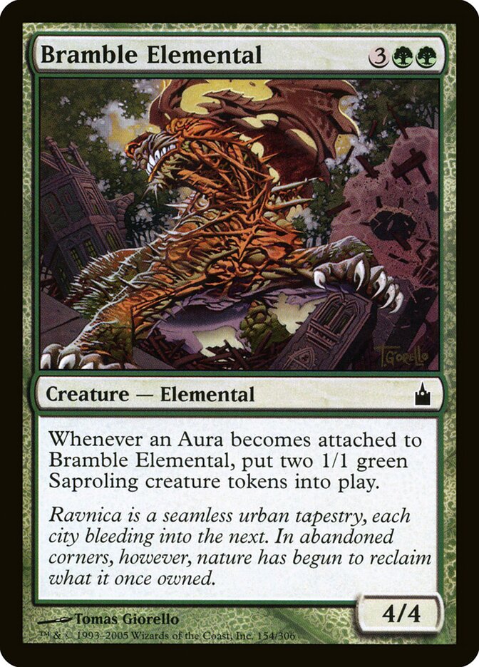 Bramble Elemental (154) - Ravnica: City of Guilds (RAV)
