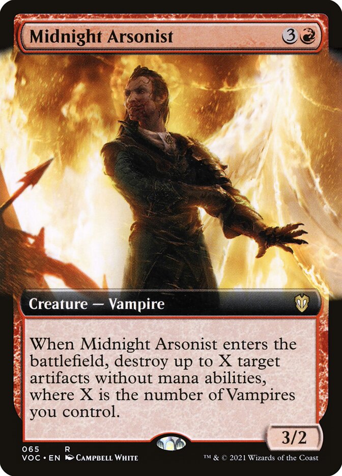 Midnight Arsonist (65) - Crimson Vow Commander (VOC)