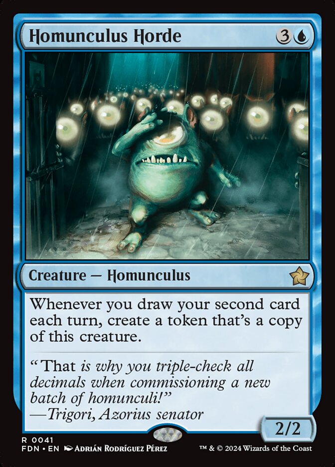 Homunculus Horde - [Foil] Foundations (FDN)